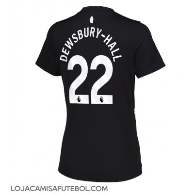 Camisa de Futebol Everton Kiernan Dewsbury-Hall #22 Equipamento Alternativo Mulheres 2025-26 Manga Curta Camisa de Futebol Everton Kiernan Dewsbury-Hall #22 Equipamento Alternativo Mulheres 2025-26 Manga Curta